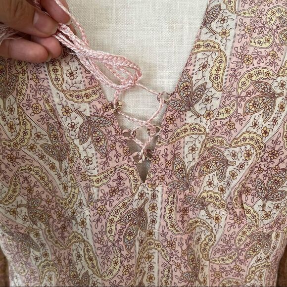 Vintage Polo Jeans Co. Folklore Paisley print Tunic Large NWT - Picture 3 of 5